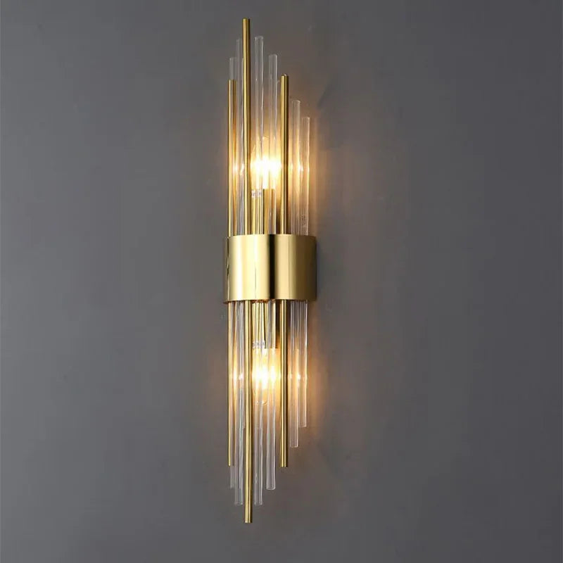 Luxury Wall Lamp LED Gold Wall Light Indoor Lighting Wall Sconce Home Decoration for Designer Living Room Bedroom Bedside Stairs