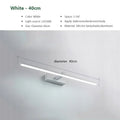 LED Bathroom Mirror Light, Modern Wall Sconce for Vanity Bedroom, Aluminum Home Decoration Line Lamp Fixture