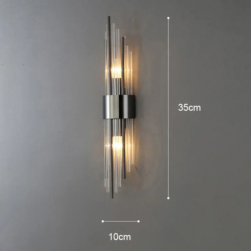 Luxury Wall Lamp LED Gold Wall Light Indoor Lighting Wall Sconce Home Decoration for Designer Living Room Bedroom Bedside Stairs