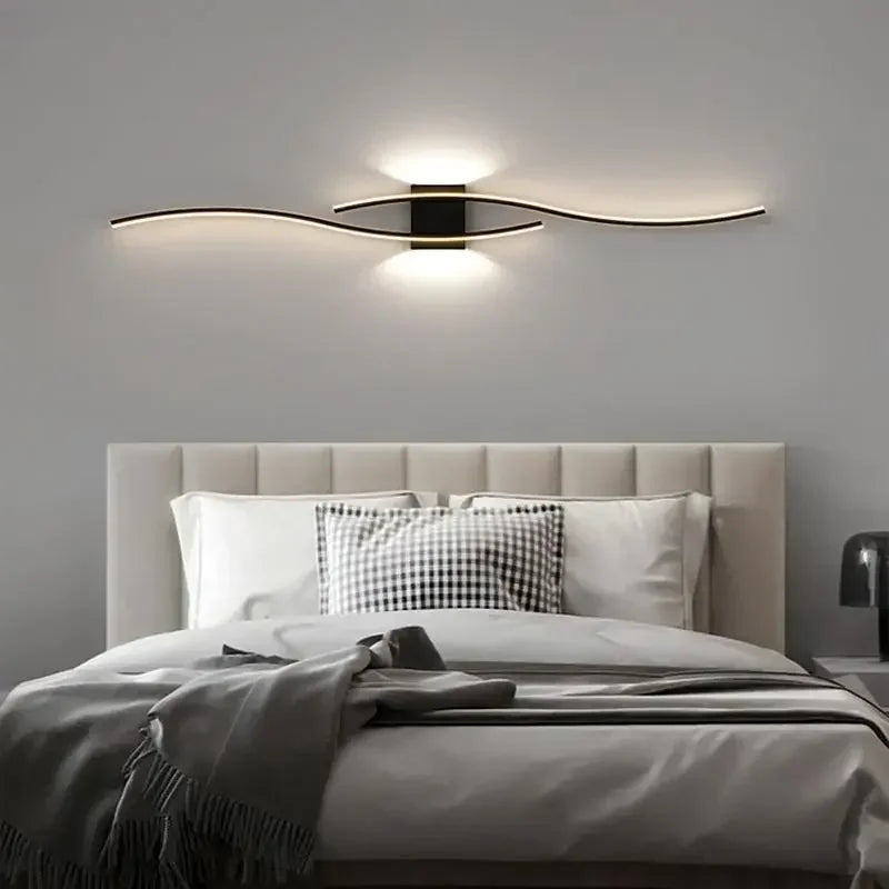 Modern LED Wall Lamp Branch Wall Light for Living Room Background Bedroom Bedside Aisle Wall Sconce Light Lighting Fixture