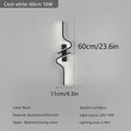 Modern Minimalist Strip Led Wall Light Bedroom Lights for Bedside Wall Sconce Led Light Living Room TV Sofa Background Wall Lamp