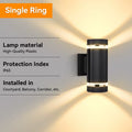 LED Outdoor Wall Lights E27 up down Exterior Wall Sconce IP65 Waterproof Led Sconce Lamp for Porch Front Door Garden Wall Lamp
