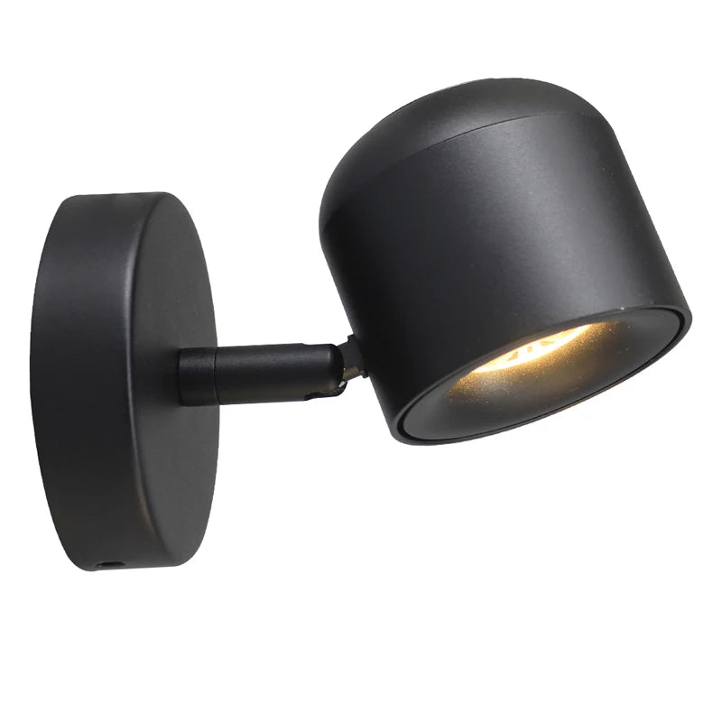 Aisilan LED Wall Sconce Lamp Dimmable Spotlight Adjustable Wall Light for Bedside Reading Corridor Mirror Picture