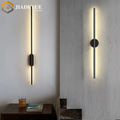 Modern LED Long Wall Lamp Nordic Minimalist Living Room Sofa TV Bedroom Bedside Lamp Indoor Wall Lamp