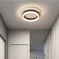 Modern LED Ceiling Light Luxury Golden Acrylic Entrance Hall Passage Lamp Living Room Corridor Bedroom Study Kitchen Fixture