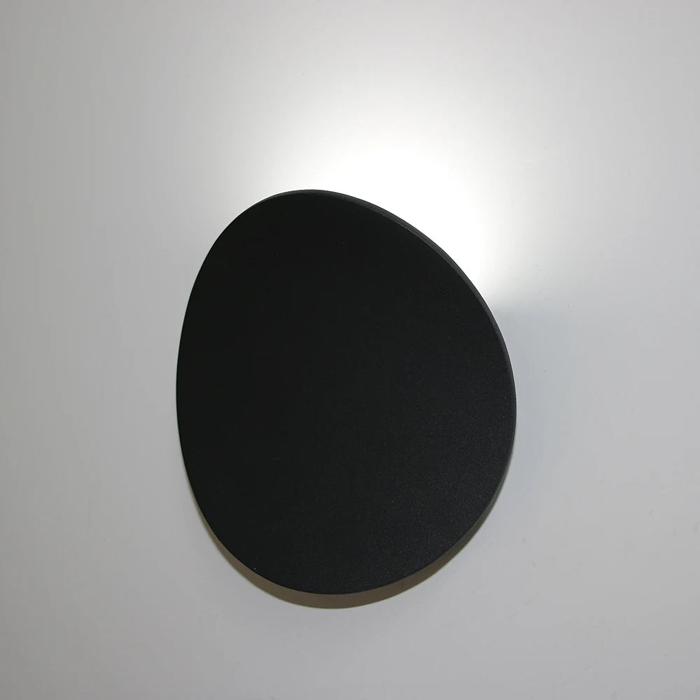 LED Indoor Wall Lamps Modern Simple Aluminum Wall Lamp Bedroom and Living Room Lighting Black White Gold Wall Lamp Light Fixture