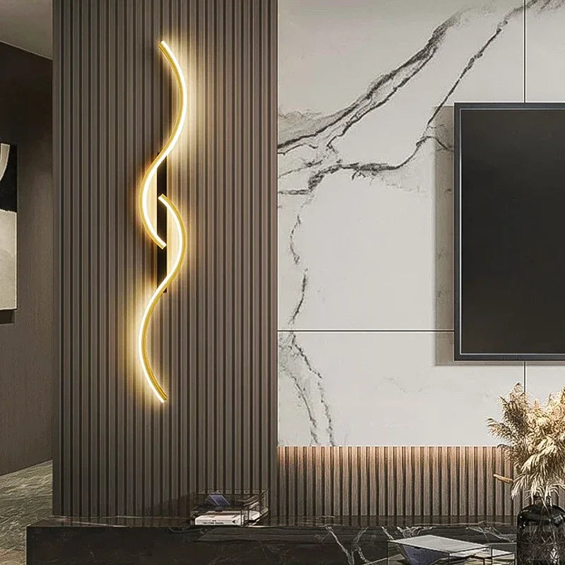 Modern LED Wall Sconce for Bedroom Bedside Living Room Corridor Wall Lamp Indoor Lighting Fixture