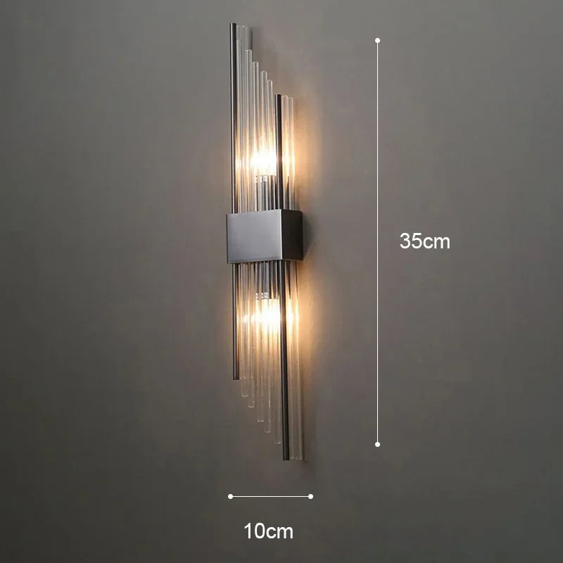 Luxury Wall Lamp LED Gold Wall Light Indoor Lighting Wall Sconce Home Decoration for Designer Living Room Bedroom Bedside Stairs