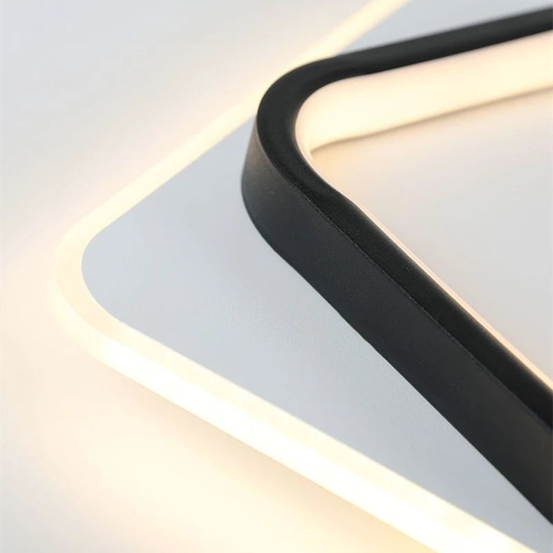 Modern Simple LED Decor Ceiling Light Nordic Luxury Indoor Ceiling Lamp Living Room Aisle Bedroom Creative Metal Ceiling Light