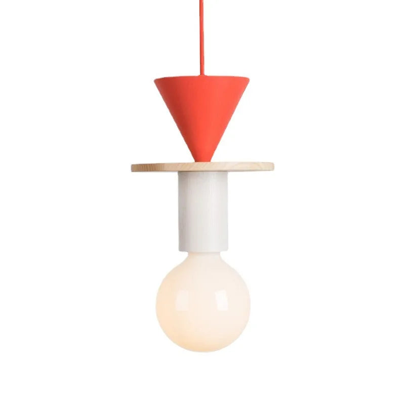 Modern Wood LED Pendant Lights Nordic Kitchen Home Decor Hanging Lamp Restaurant Ceiling Chandelier Lustre Bedroom Light Fixture