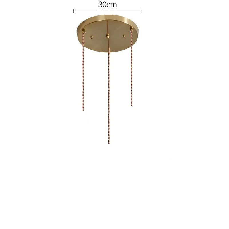 White Ceramic Brass Pendant Lights Fixtures Restaurant Bedroom Bedside Nordic Japanese Style Hanging Lamp LED Hanglampen