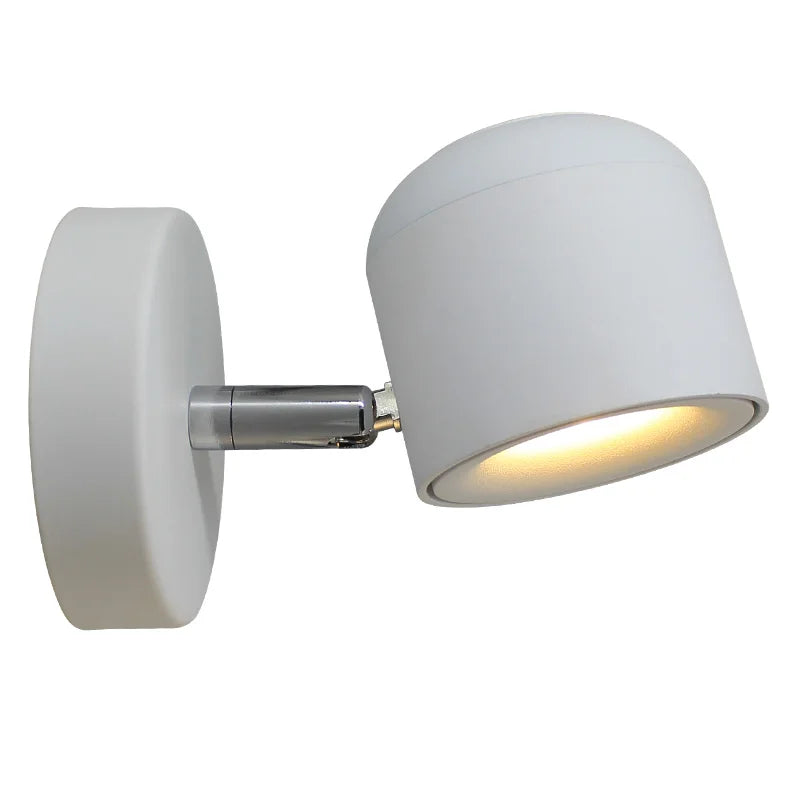 Aisilan LED Wall Sconce Lamp Dimmable Spotlight Adjustable Wall Light for Bedside Reading Corridor Mirror Picture